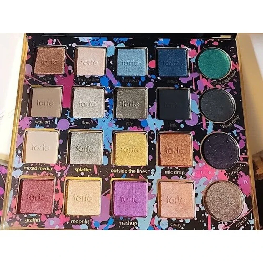 Tarte Tarteist Pro Remix Eyeshadow Amazonian Clay Palette Shades 20 Pans Mirror